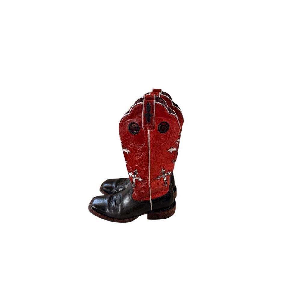 Ariat Women’s Rodeobaby Rocker Cross Boots - Picture 2 of 9